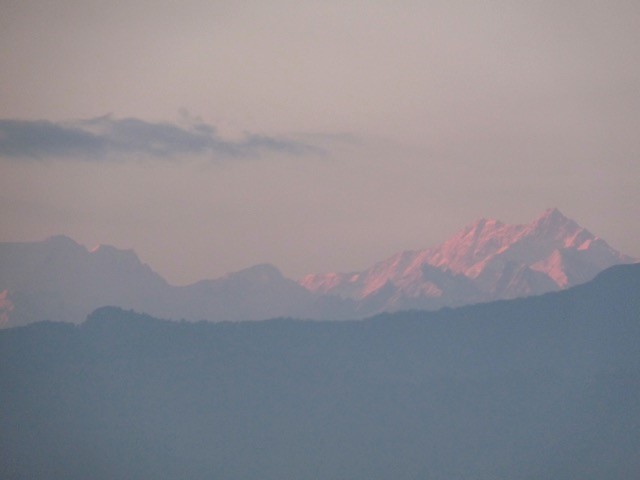 View from DAS looking towards Sikkim