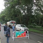 Image 16: EDC Members patrolling and assisting the forest department in managing the traffic along NH37.